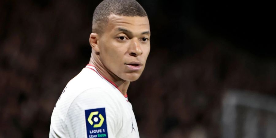 Sein Vertrag bei Paris läuft mit dem Ende der Saison aus: Kylian Mbappe.