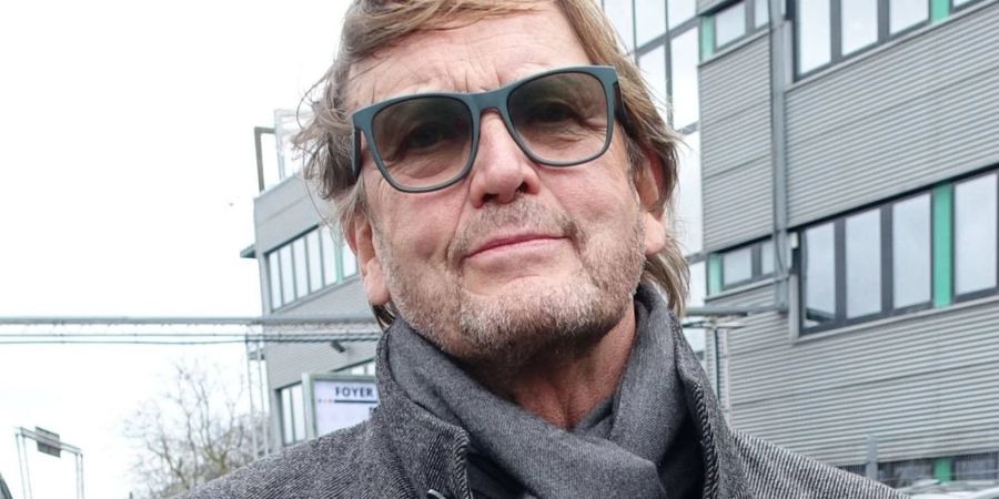 Peter Althof bei der Ankunft zur Aufzeichnung von «Ich bin ein Star - Holt mich hier raus! Das Nachspiel» im Februar.