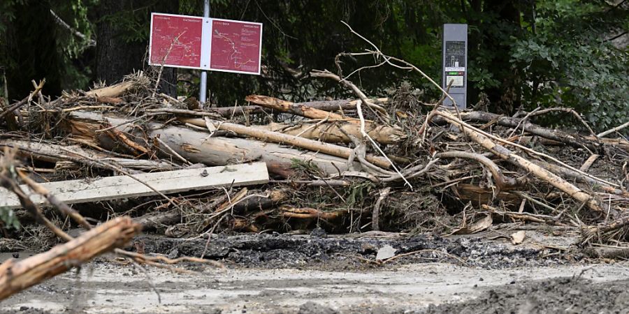 Auch andere Gebiete in der Gemeinde Schangnau im Kanton Bern blieben von dem schweren Unwetter nicht verschont.