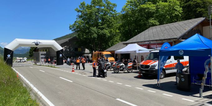 Präventionsaktion «Super Biker» 2022.