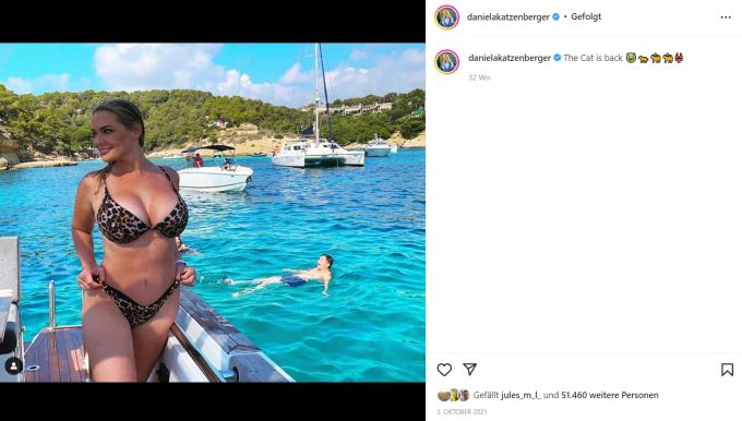 Daniela Katzenberger weiss, wie sie mit ihrem Ehemann Lucas umgehen muss. Daniela Katzenberger