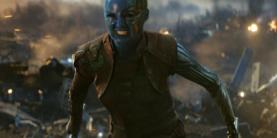 Die Schauspielerin Karen Gillan in einer Szene des Films «Avengers: Endgame.»