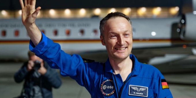 Matthias Maurer ist jetzt wieder in Deutschland. Matthias Maurer