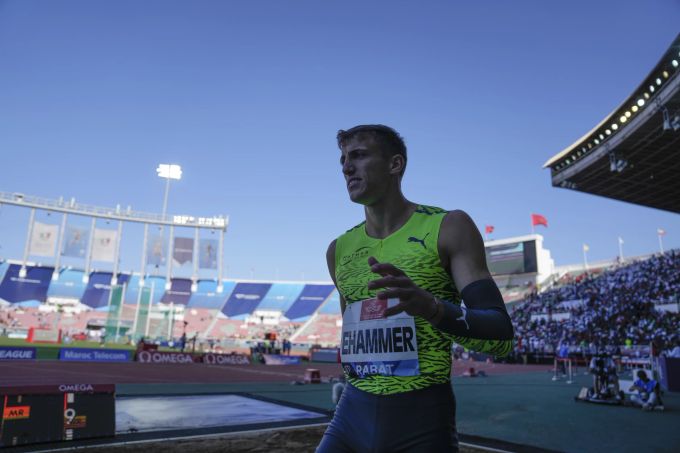 Simon Ehammer überzeugte in der Diamond League in Marokko. Ehammer diamond league marokko
