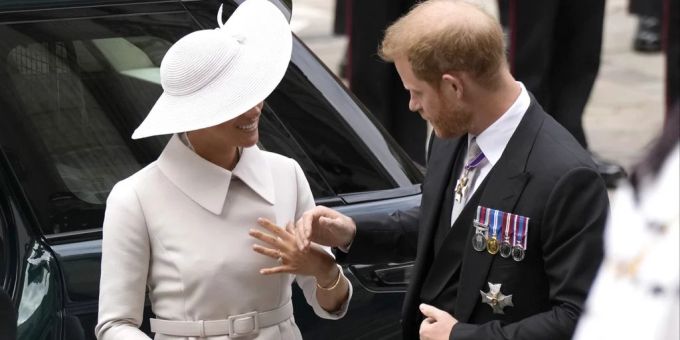 Ohne Williams Kids - So feierten Harry und Meghan Lilibets Geburi