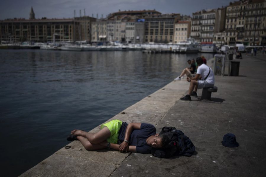 Am Wochenende werden für Frankreich nochmals extremere Temperaturen erwartet.