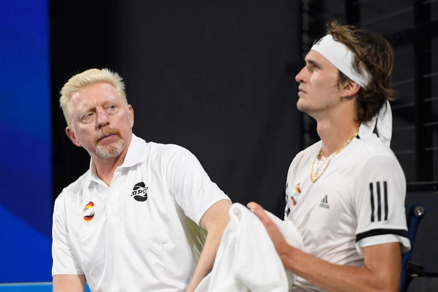 Boris Becker Alexander Zverev