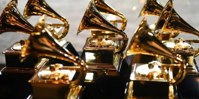 Grammy-Trophäen Clive Davis