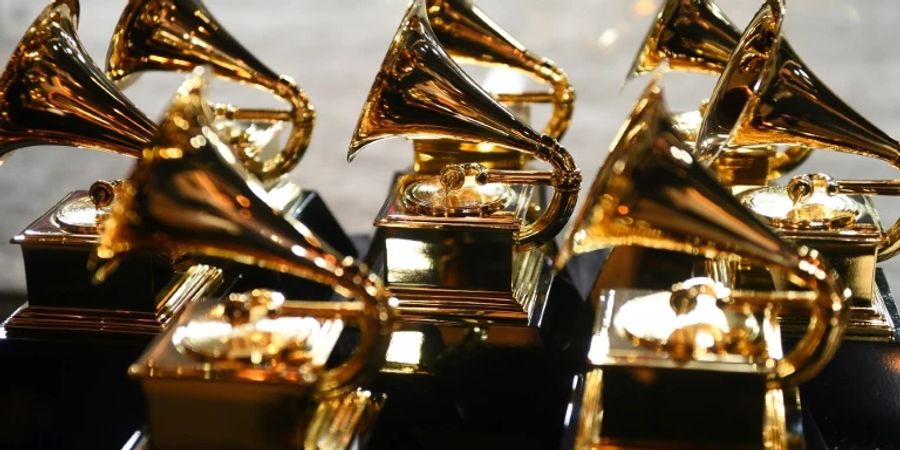 Grammy-Trophäen Clive Davis
