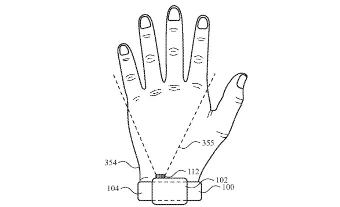 Die Konzeptzeichnung zeigt, wie die Apple Watch mit Kamera aussehen könnte. Apple Watch Kamera