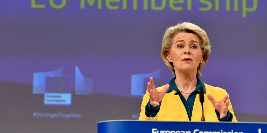 EU-Kommissionspräsidentin Ursula von der Leyen.