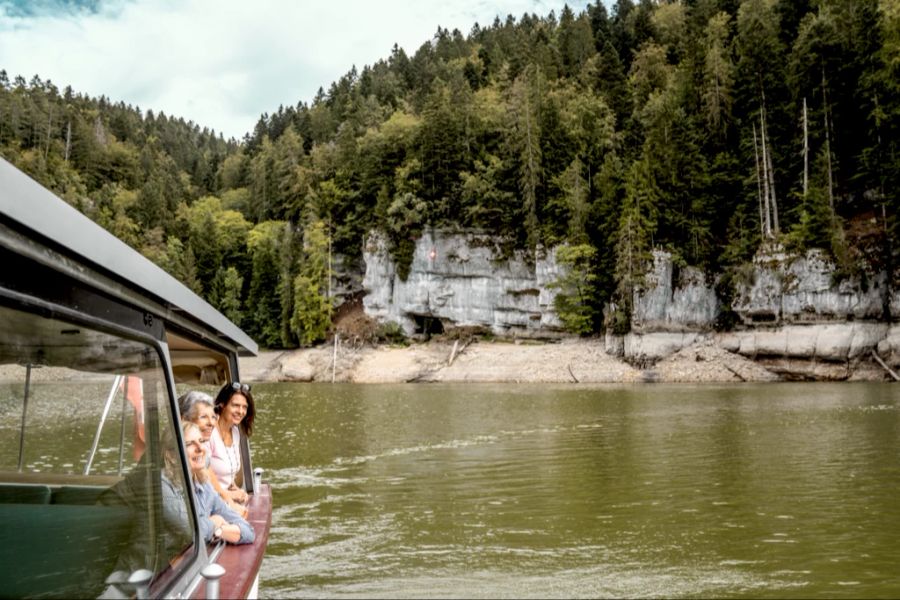 Ausflug auf See mit Boot