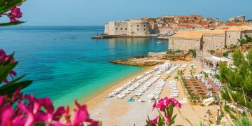 Dubrovnik, kroatien, strand