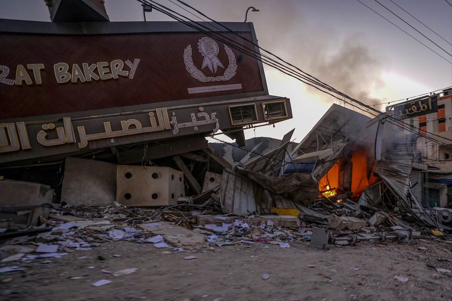 Israel bombardiert seit der Hamas-Attacke praktisch pausenlos den Gazastreifen.