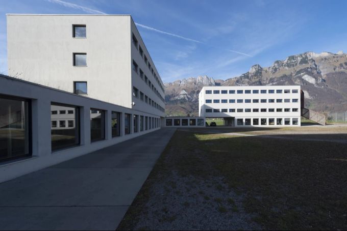 Die Haftanstalt Saxerriet in Sennwald SG. Saxerriet