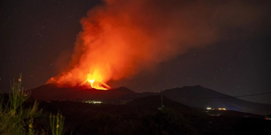 Ätna Vulkan Lava