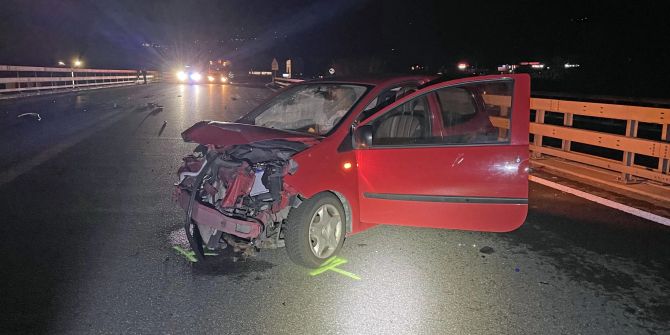 Selbstunfall auf A4