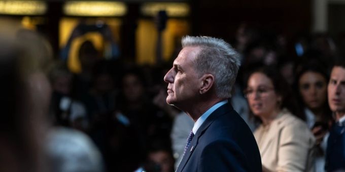 Kevin McCarthy hat das Speaker-Amt im Kongress verloren und will es nicht nochmals haben. Mccarthy