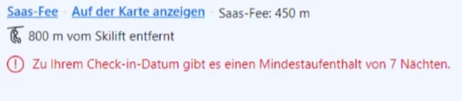 Viele Hotels nehmen während dieser Spitzenzeit oftmals nur Reservationen entgegen, welche mindestens sieben Nächte andauern.
