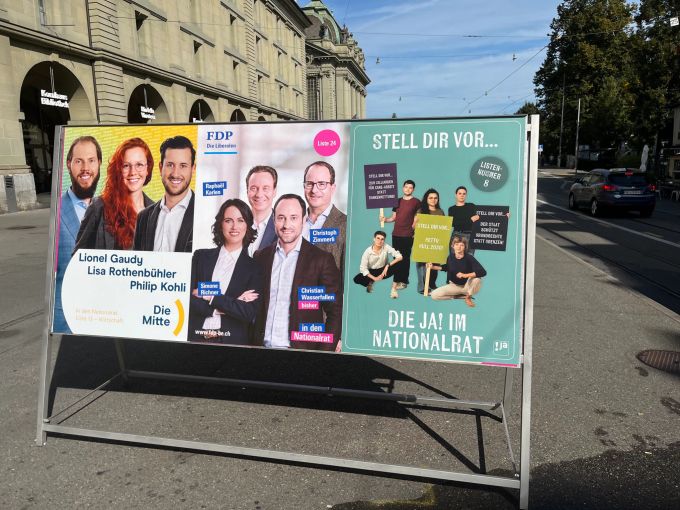 Mutwillige Vandalenakte an Wahlplakaten der SVP