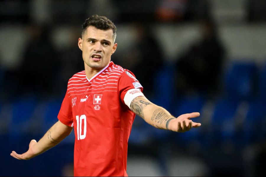 Captain Granit Xhaka erkennt der SRF-Kommentator nicht wieder.