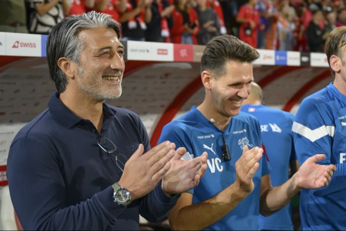 Murat Yakin und die Schweizer Nati spielen in Basel gegen den Kosovo. Schweizer Nati