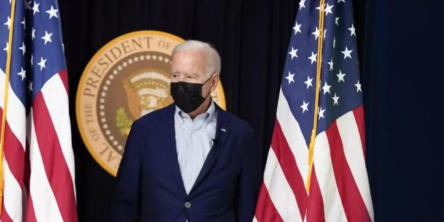 US-Präsident Joe Biden kündigt weitere Vergeltungsschläge gegen IS-Terroristen an. Foto: Manuel Balce Ceneta/AP/dpa