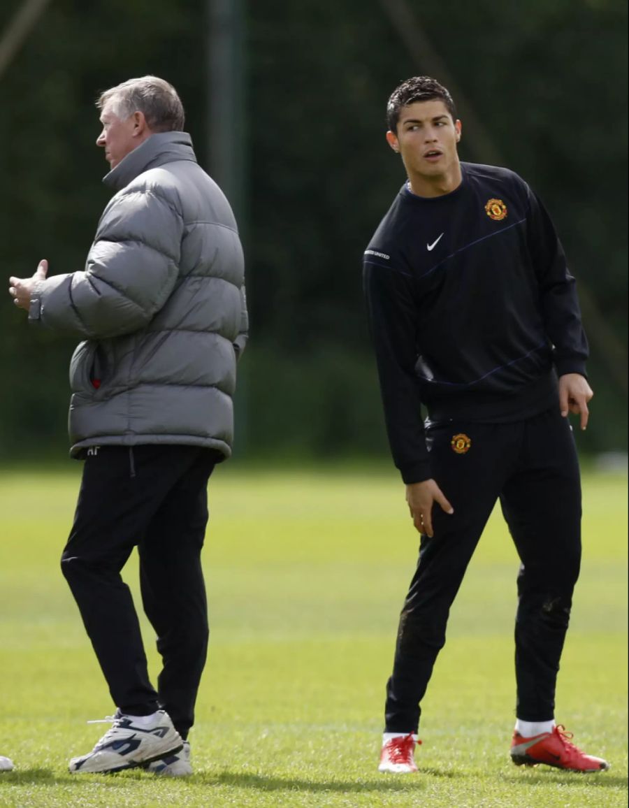 Ronaldo reifte unter den Fittichen von Sir Alex Ferguson zum absoluten Fussball-Superstar.