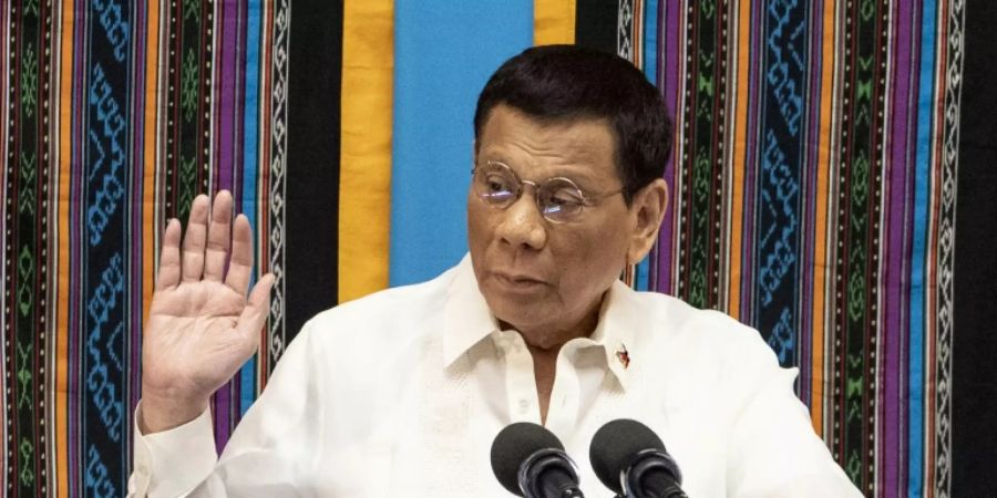 Philippinischer Präsident Rodrigo Duterte