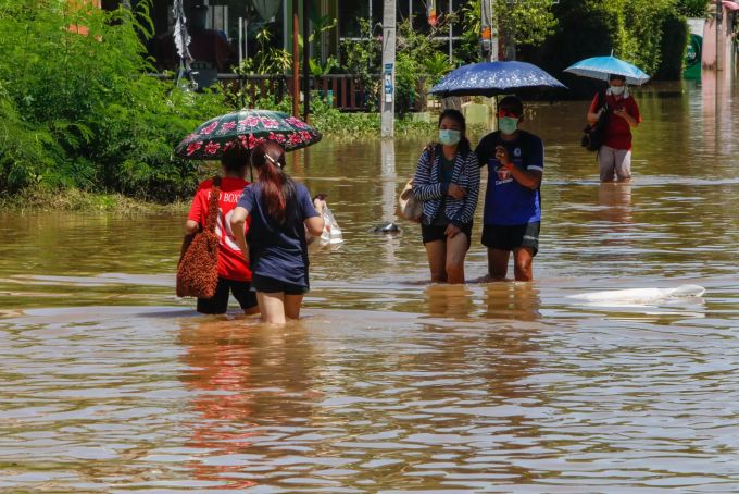 In der Regenzeit kommt es in Thailand immer wieder zu Überschwemmungen. thailand