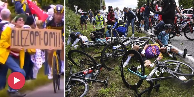 Tour de France Massensturz