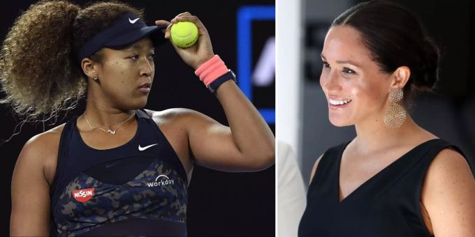 Naomi Osaka bekam Unterstützung von Meghan Markle. Meghan Markle
