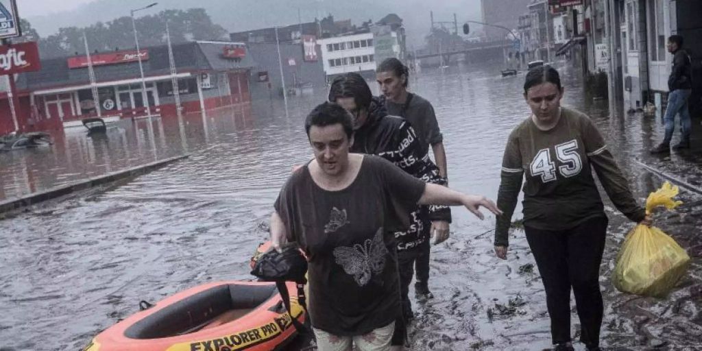 Zahl der Hochwasser-Toten in Belgien steigt auf 14