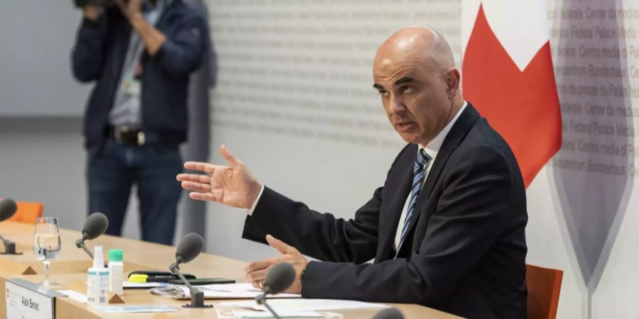 Alain Berset Coronavirus