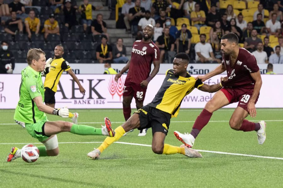 In der Runde davor setzten sich die Berner nach einem 1:1 im Hinspiel im Wankdorf mit 3:1 gegen Cluj durch.