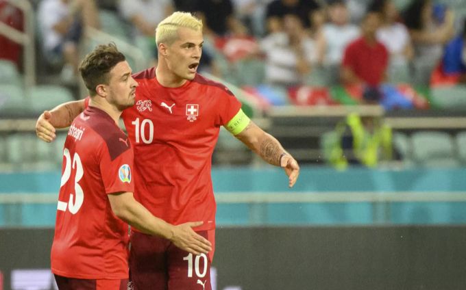 Fehlen der Schweizer Nati gegen Nordirland: Xherdan Shaqiri und Granit Xhaka. Schweizer Nati Shaqiri Xhaka