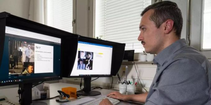 Michael Aschenbrenner arbeitet als Super-Recogniser für die Polizei: Er kann besonders gut Gesichter wiedererkennen. Foto: Marijan Murat/dpa Michael Aschenbrenner arbeitet als Super-Recogniser für die Polizei: Er kann besonders gut Gesichter wiedererkennen. Foto: Marijan Murat/dpa