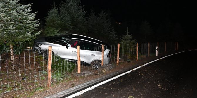 Unfall in Oberuzwil.