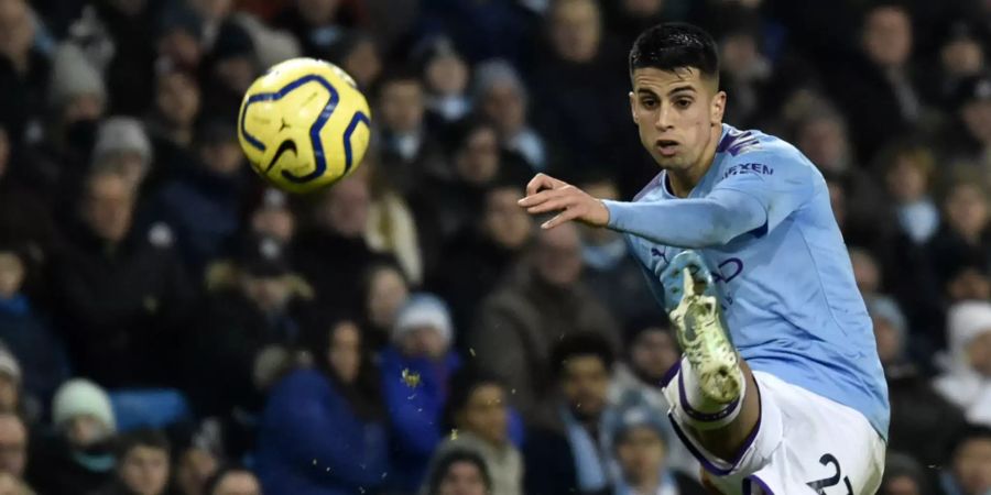 Joao Cancelo im Einsatz für Manchester City.