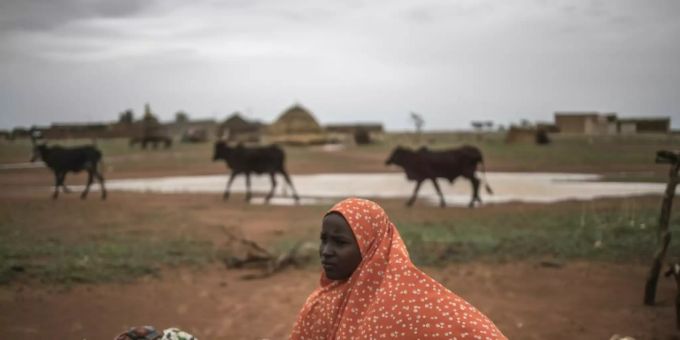 Nomadin im dürrebedrohten Sahel-Staat Niger Klima