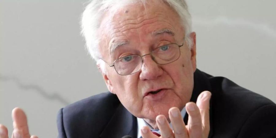 Manfred Stolpe ist in der Nacht zum 29.12.2019 im Alter von 83 Jahren gestorben. Foto: Nestor Bachmann/dpa-Zentralbild/dpa