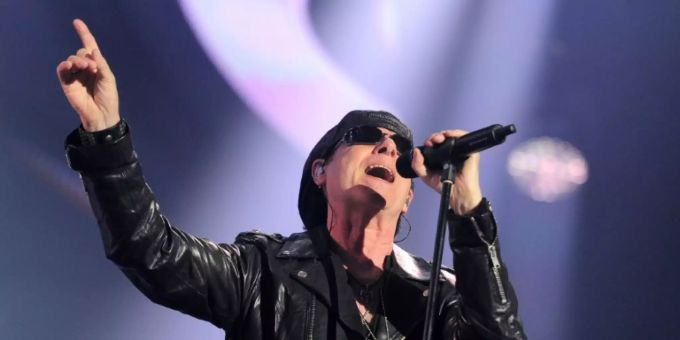 Lead-Sänger der Scorpions Klaus Meine. scorpions