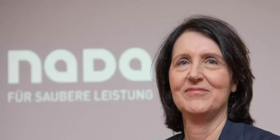 Andrea Gotzmann ist Chefin der Nationalen Anti-Doping-Agentur. Foto: Jörg Carstensen/dpa