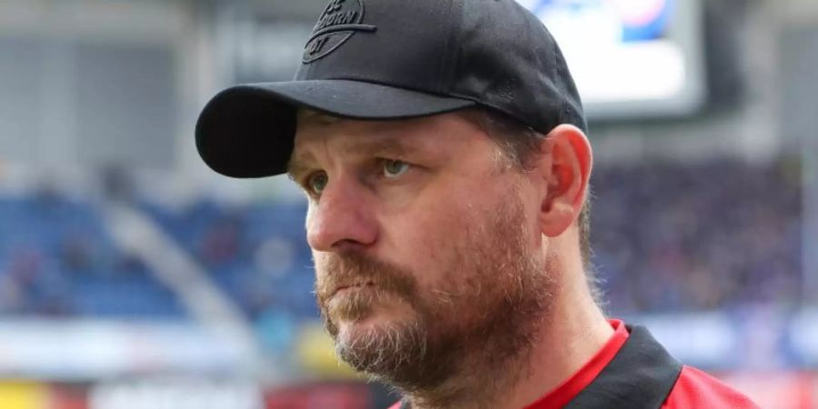 Setzt sich auch für die unterklassigen Vereine ein: Paderborns Trainer Steffen Baumgart. Foto: Friso Gentsch/dpa