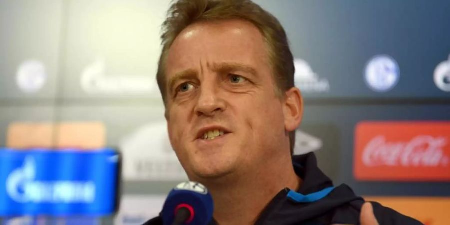 Schalke-Eurofighter Mike Büskens bekommt eine Stelle bei den Königsblauen. Foto: Ina Fassbender/dpa
