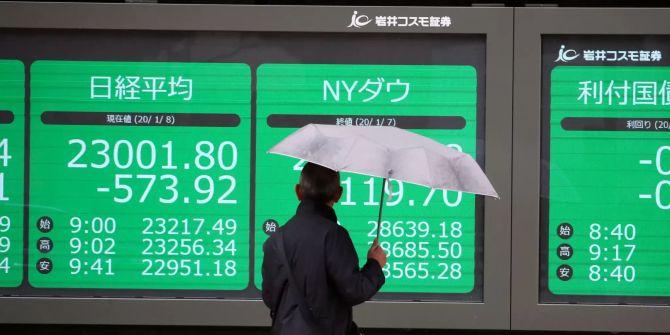 Börse in Tokio stürzt wegen Eskalation in Nahost ab