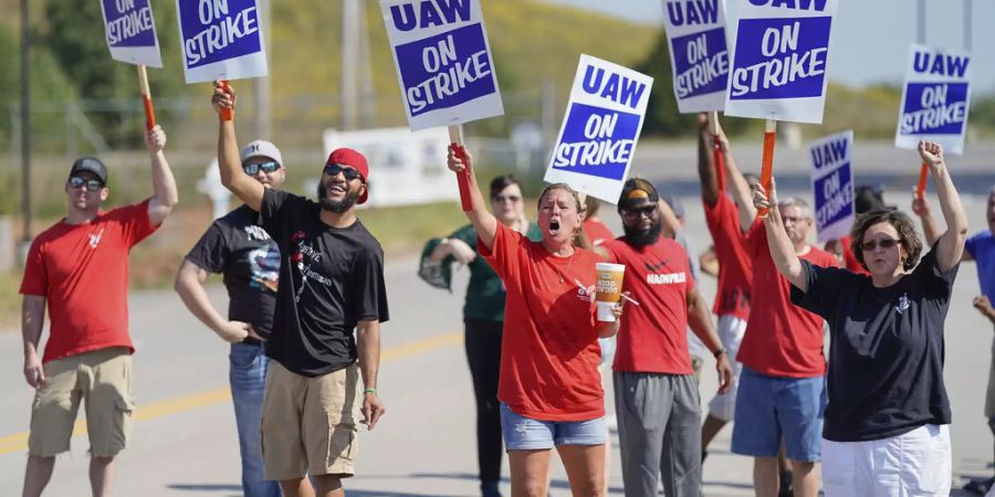 general motors uaw streik