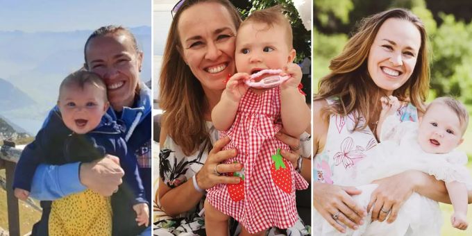 Martina Hingis teilt auf Instagram regelmässig Bilder ihrer Tochter Lia. Martina Hingis