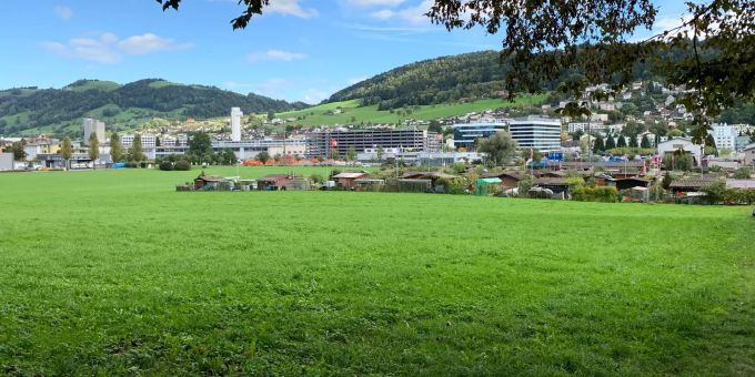 Auf dem Grundstück Neuhaltering entsteht die neue Hundewiese Hundewiese Neuhaltering Ebikon