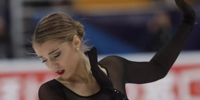 Alexia Paganini sichert der Schweiz einen Olympia-Quotenplatz Eiskunstlauf Alexia Paganini